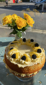 Lemon and Elderflower Cake