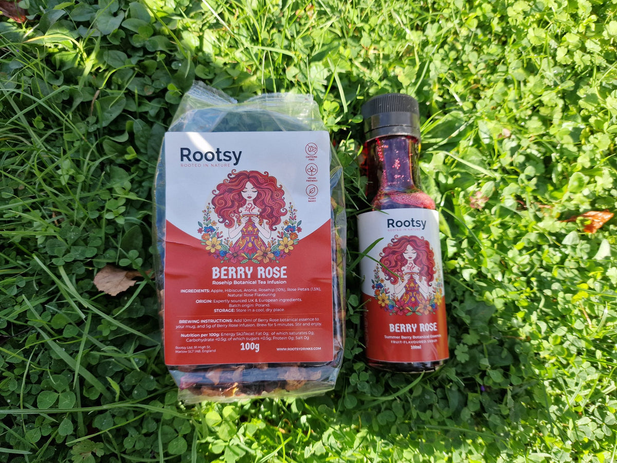Berry Rose Tea and Syrup